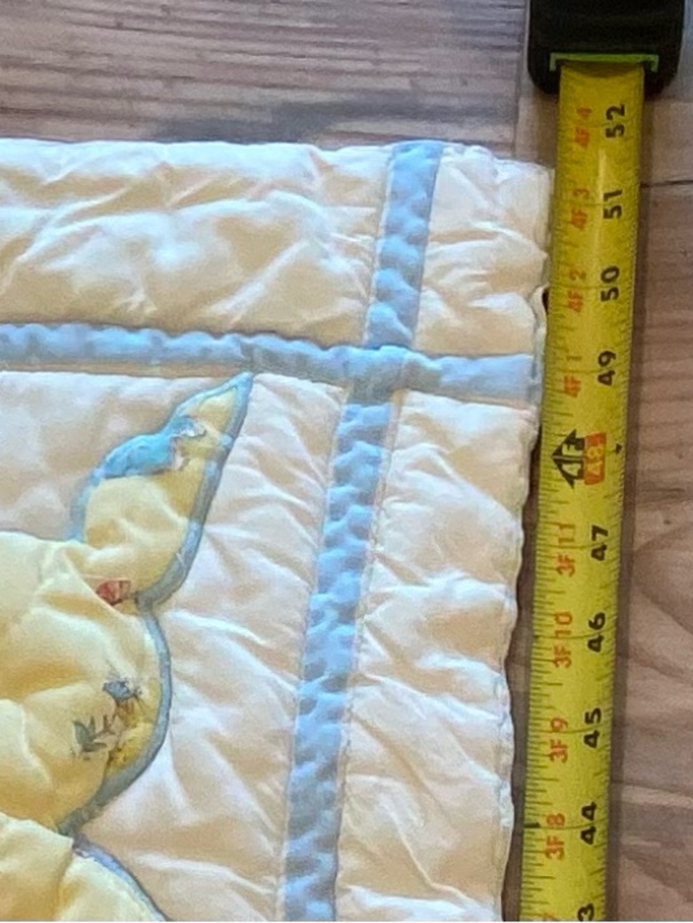Patchwork Quilt Handmade for Unisex Baby Nursery - Cotton tail - Picture 8 of 8